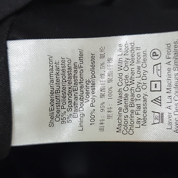 DKNY NWT PRINTED FUNNEL NECK SLEEVELESS TOP SZ LARGE - Picture 9 of 12